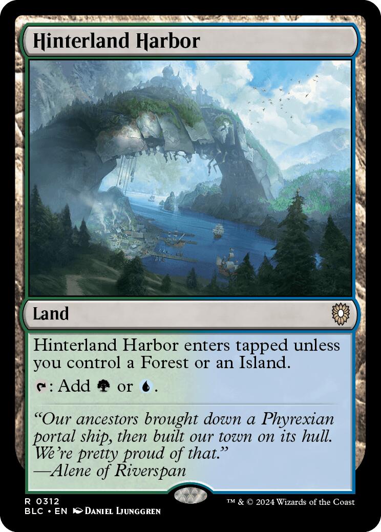 Hinterland Harbor [Bloomburrow Commander] | Gear Gaming Fayetteville