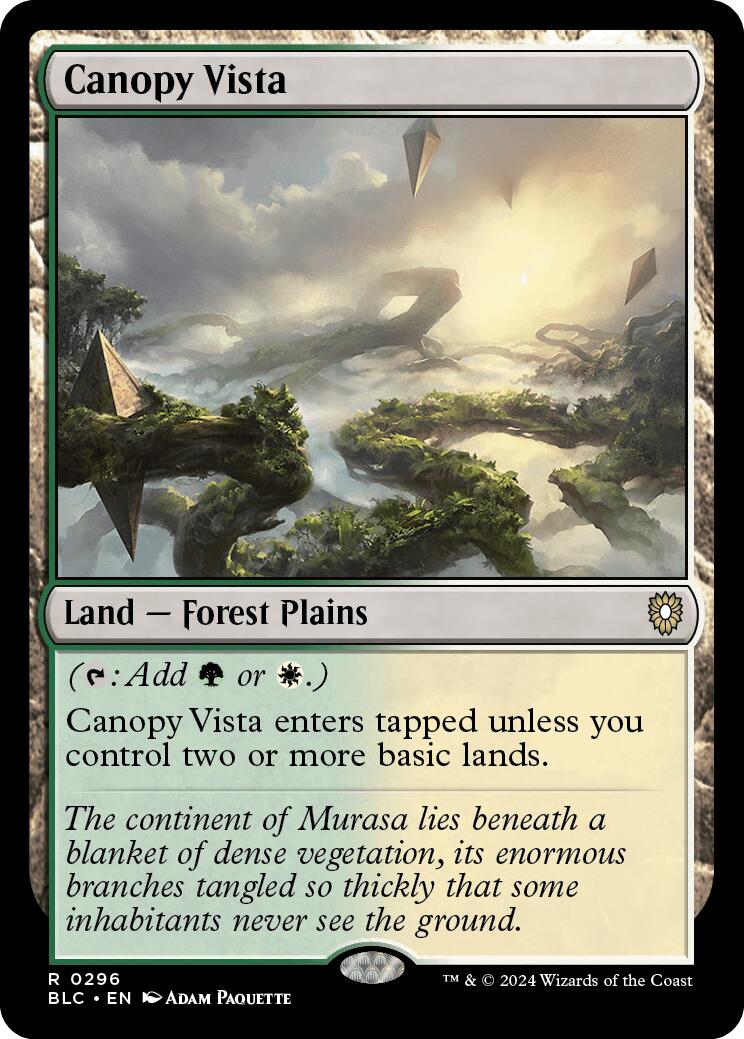 Canopy Vista [Bloomburrow Commander] | Gear Gaming Fayetteville