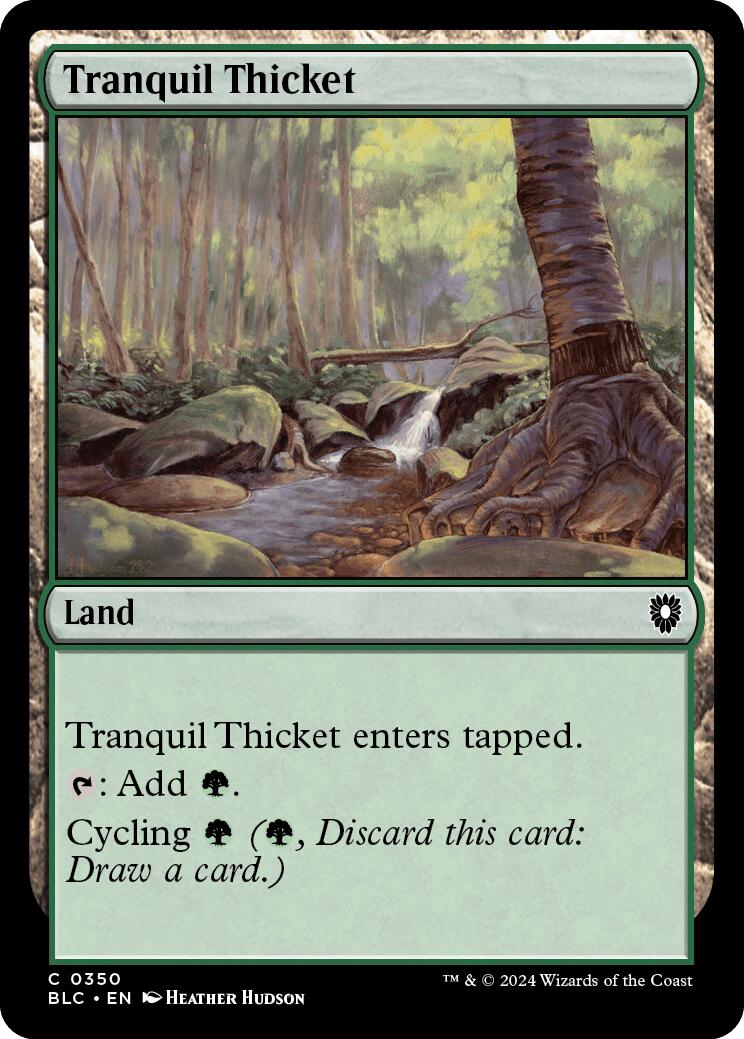 Tranquil Thicket [Bloomburrow Commander] | Gear Gaming Fayetteville