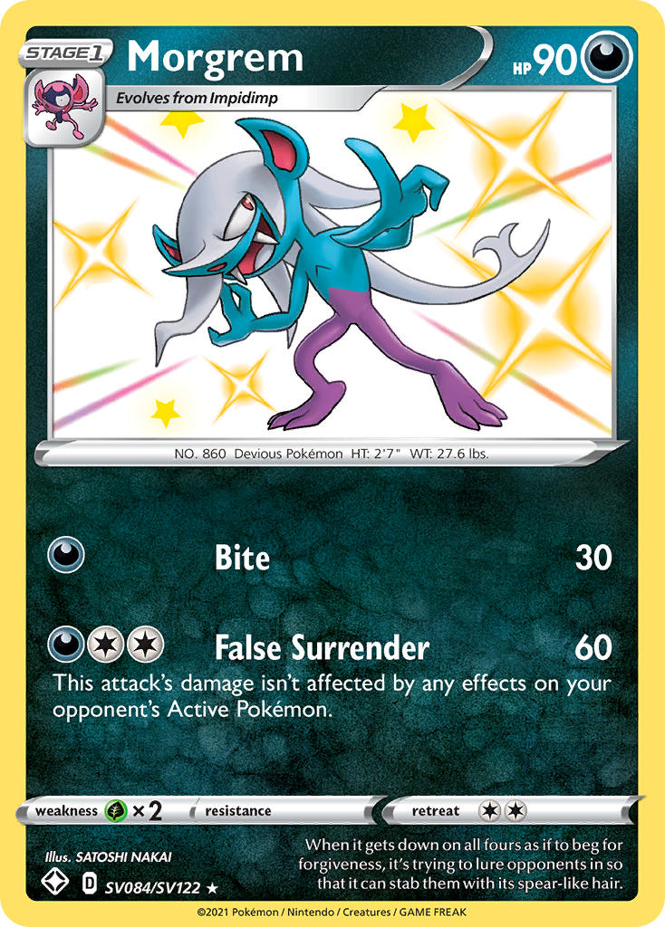 Morgrem (SV084/SV122) [Sword & Shield: Shining Fates] | Gear Gaming Fayetteville