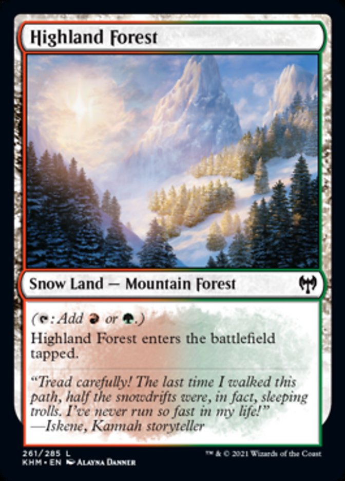 Highland Forest [Kaldheim] | Gear Gaming Fayetteville