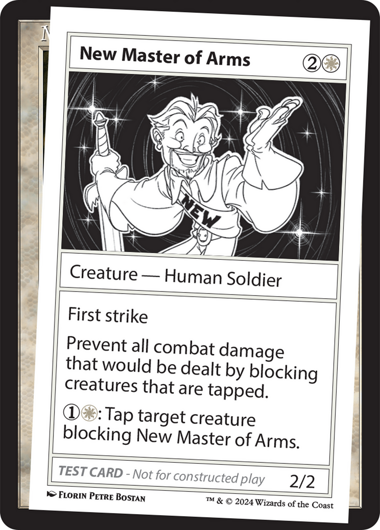 New Master of Arms [Mystery Booster 2 Playtest Cards] | Gear Gaming Fayetteville
