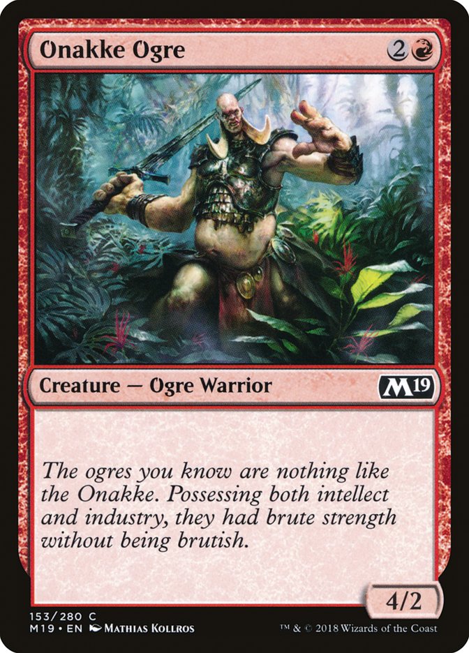 Onakke Ogre [Core Set 2019] | Gear Gaming Fayetteville