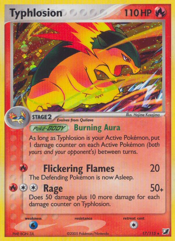 Typhlosion(17/115) (Theme Deck Exclusive) [EX: Unseen Forces] | Gear Gaming Fayetteville