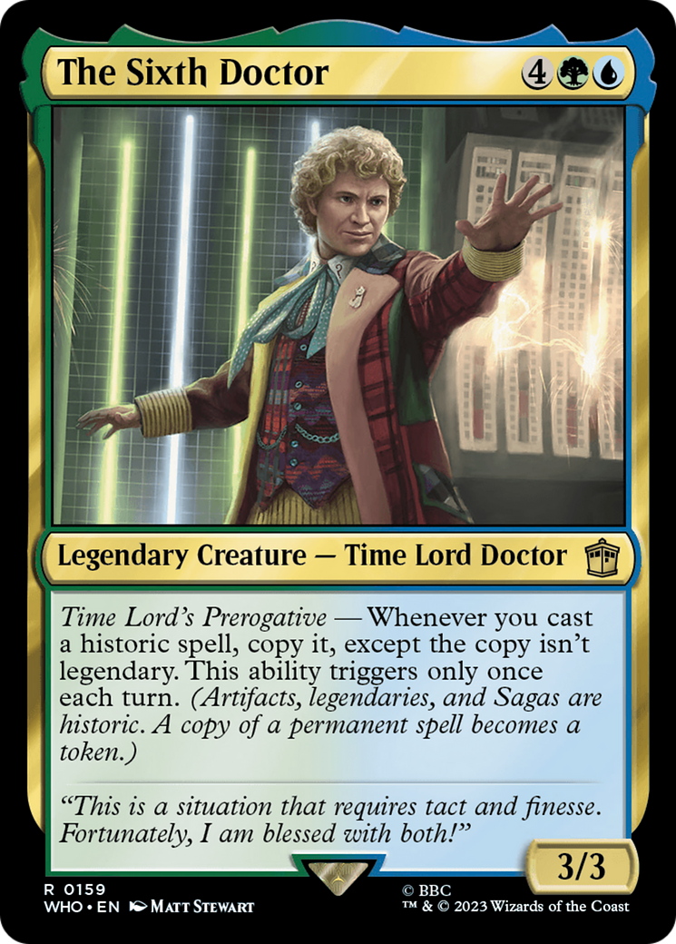 The Sixth Doctor [Doctor Who] | Gear Gaming Fayetteville