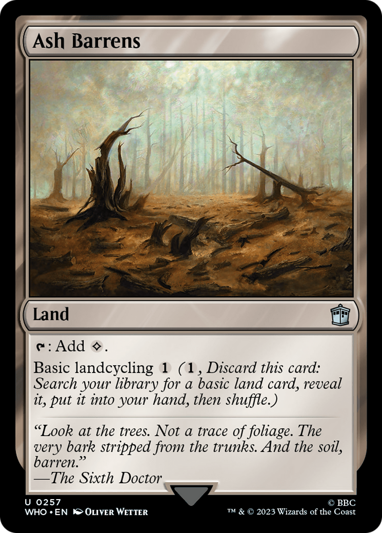 Ash Barrens [Doctor Who] | Gear Gaming Fayetteville