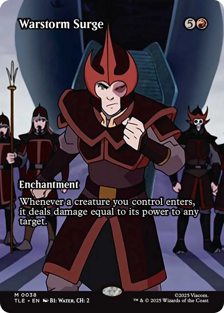 Warstorm Surge (Borderless) [Avatar: The Last Airbender: Eternal-Legal] | Gear Gaming Fayetteville