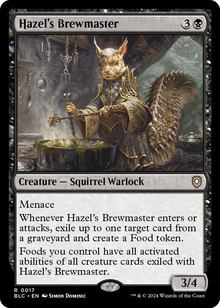 Hazel's Brewmaster [Bloomburrow Commander] | Gear Gaming Fayetteville