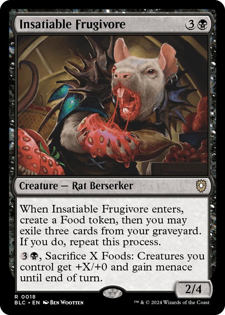 Insatiable Frugivore [Bloomburrow Commander] | Gear Gaming Fayetteville