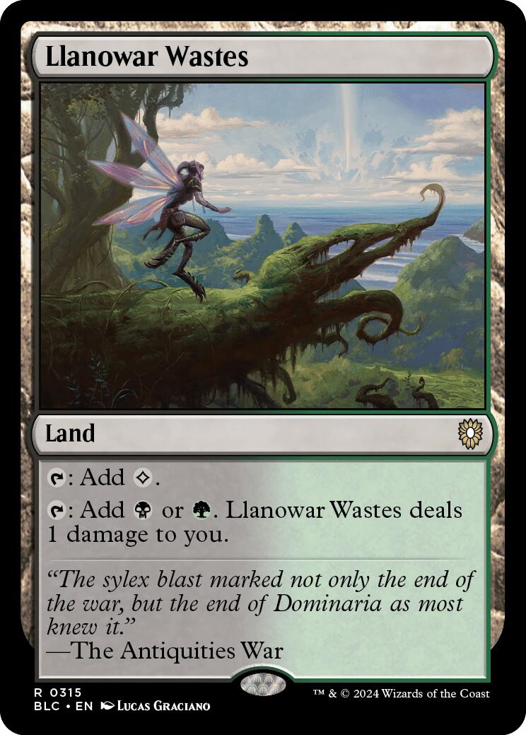 Llanowar Wastes [Bloomburrow Commander] | Gear Gaming Fayetteville