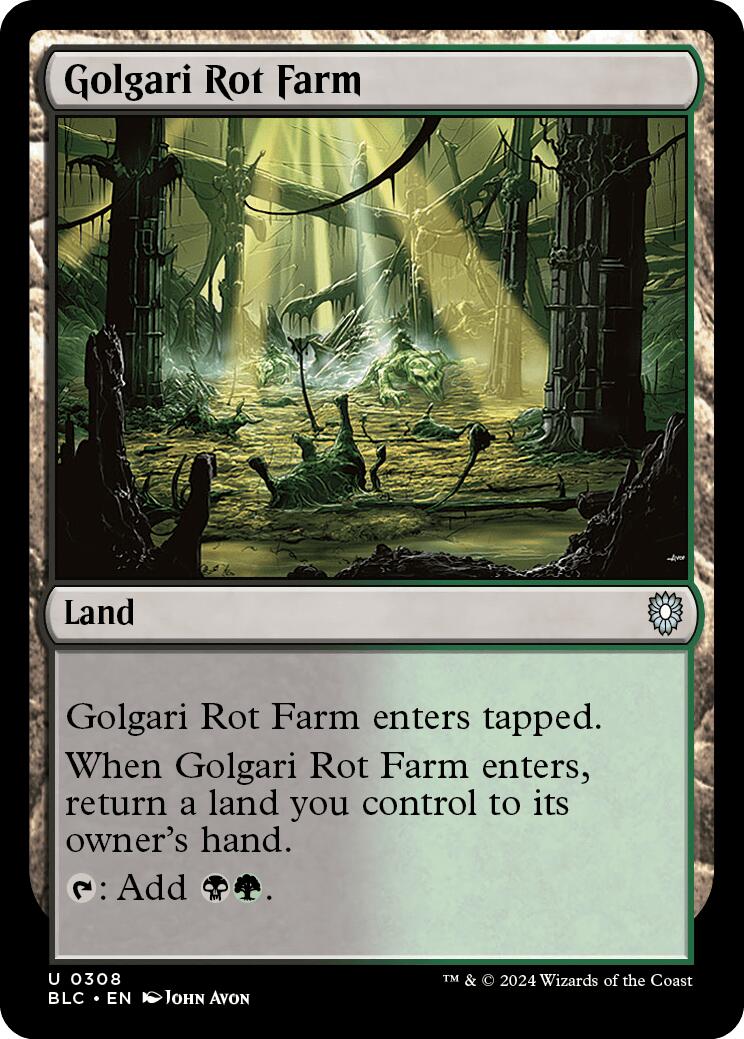 Golgari Rot Farm [Bloomburrow Commander] | Gear Gaming Fayetteville