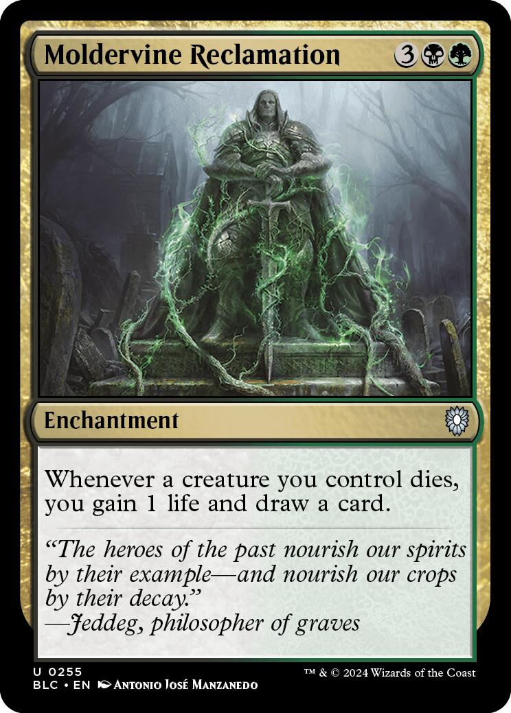 Moldervine Reclamation [Bloomburrow Commander] | Gear Gaming Fayetteville