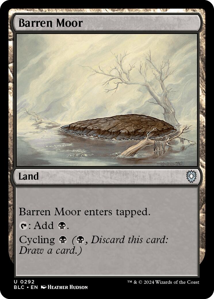 Barren Moor [Bloomburrow Commander] | Gear Gaming Fayetteville