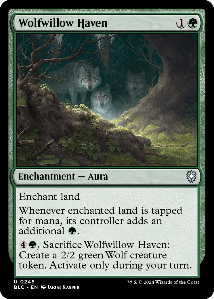 Wolfwillow Haven [Bloomburrow Commander] | Gear Gaming Fayetteville