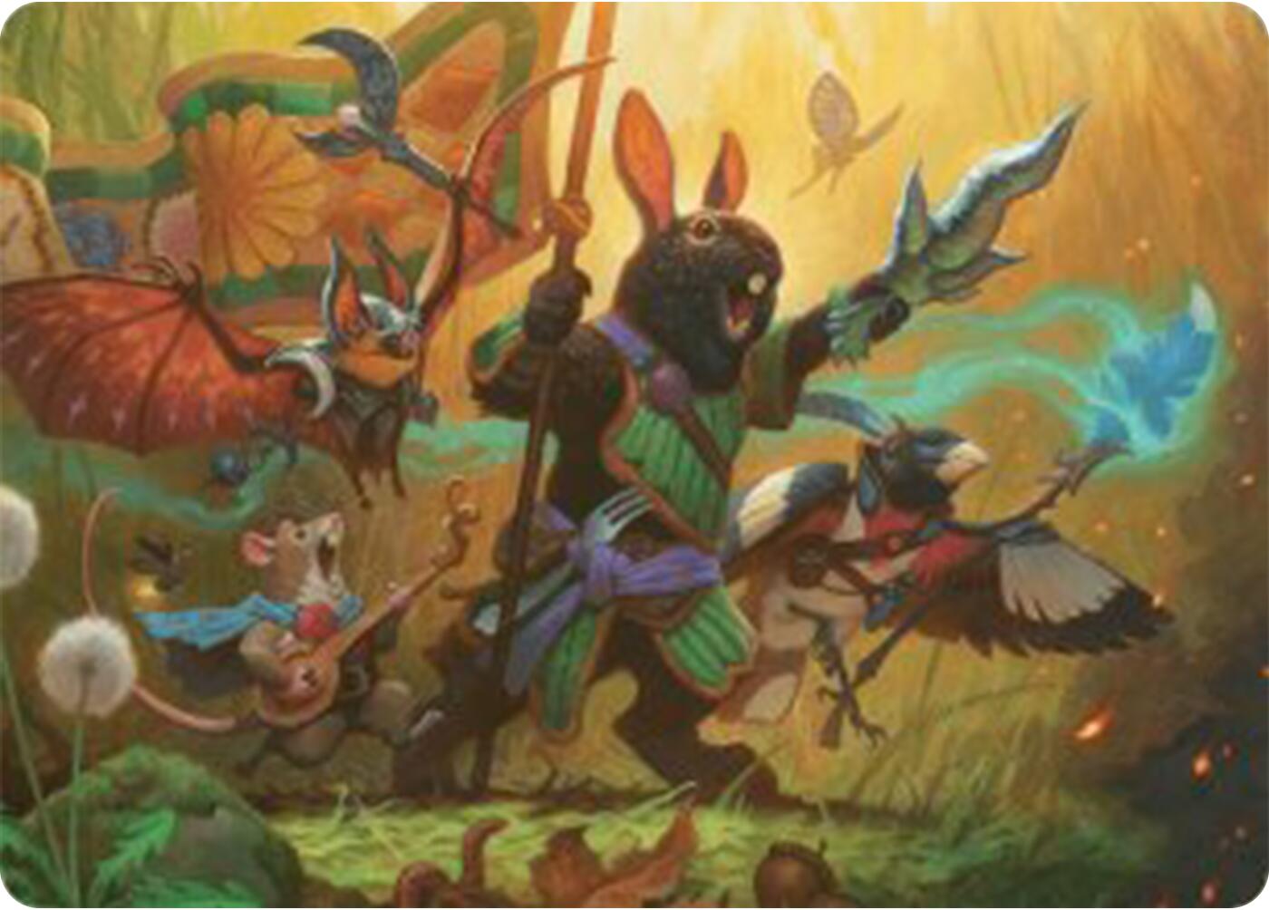 Valley Questcaller Art Card [Bloomburrow Art Series] | Gear Gaming Fayetteville