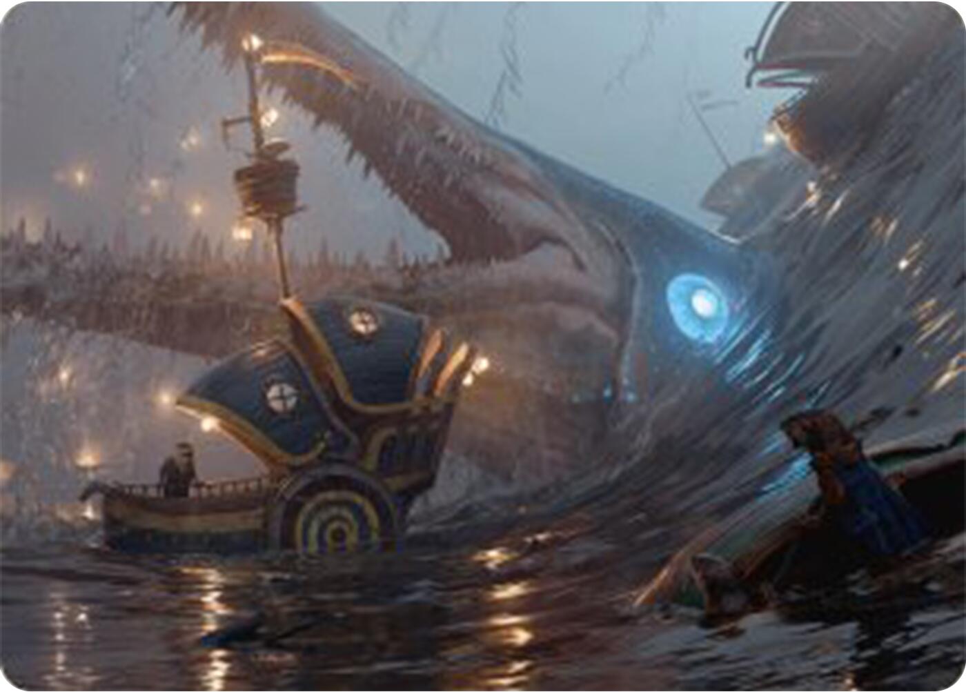 Eluge, the Shoreless Sea Art Card [Bloomburrow Art Series] | Gear Gaming Fayetteville