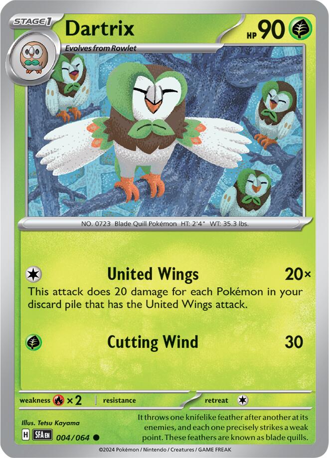 Dartrix (004/064) [Scarlet & Violet: Shrouded Fable] | Gear Gaming Fayetteville