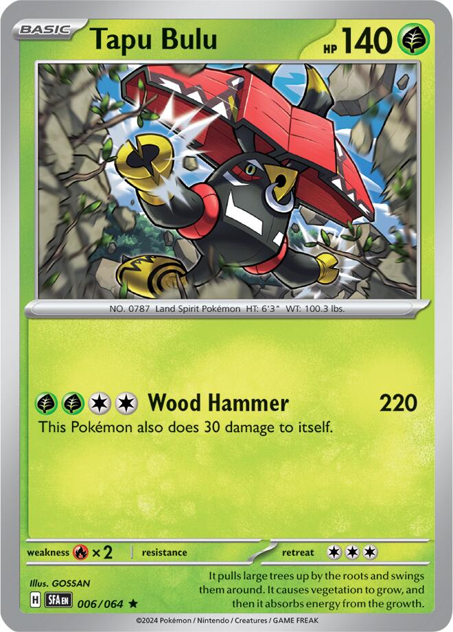 Tapu Bulu (006/064) [Scarlet & Violet: Shrouded Fable] | Gear Gaming Fayetteville