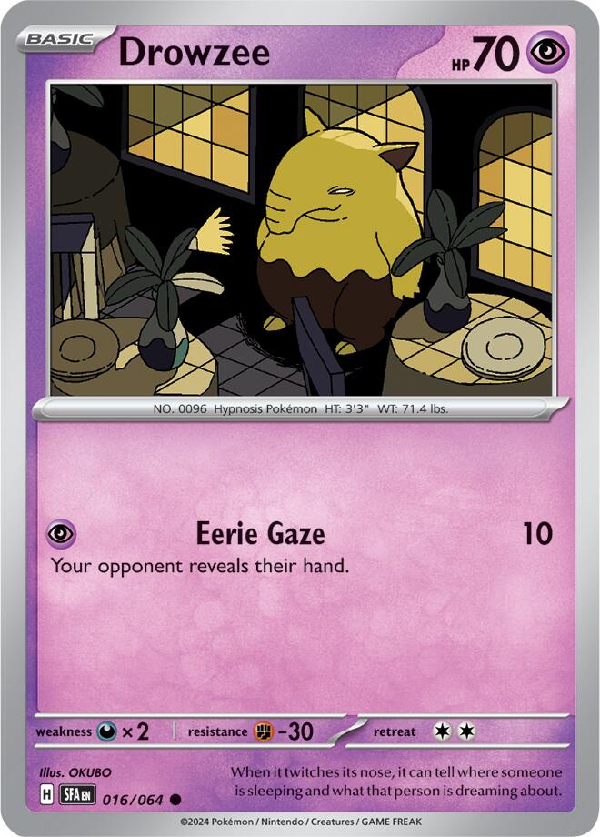 Drowzee (016/064) [Scarlet & Violet: Shrouded Fable] | Gear Gaming Fayetteville