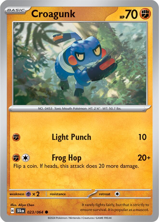 Croagunk (023/064) [Scarlet & Violet: Shrouded Fable] | Gear Gaming Fayetteville