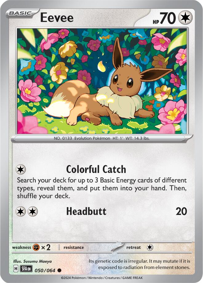 Eevee (050/064) [Scarlet & Violet: Shrouded Fable] | Gear Gaming Fayetteville