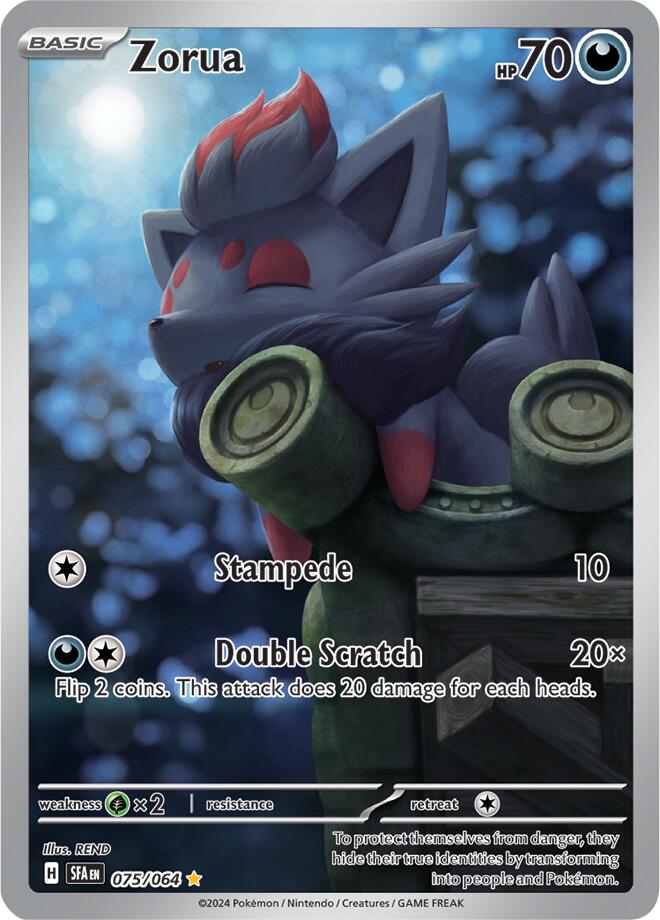 Zorua (075/064) [Scarlet & Violet: Shrouded Fable] | Gear Gaming Fayetteville