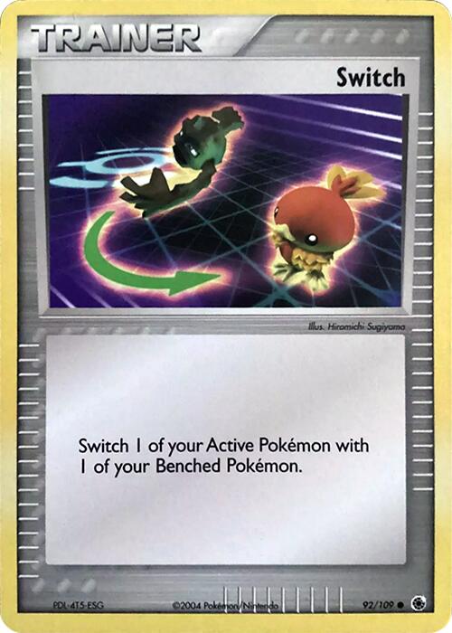 Switch (92/109) (Theme Deck Exclusive) [EX: Ruby & Sapphire] | Gear Gaming Fayetteville