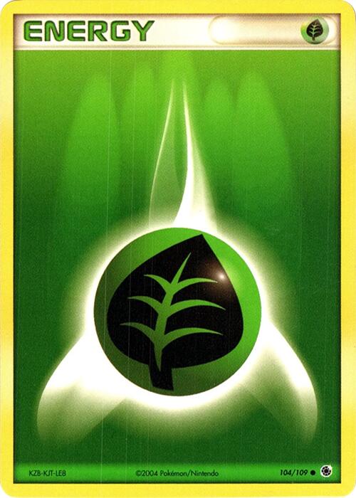 Grass Energy (104/109) (Theme Deck Exclusive) [EX: Ruby & Sapphire] | Gear Gaming Fayetteville