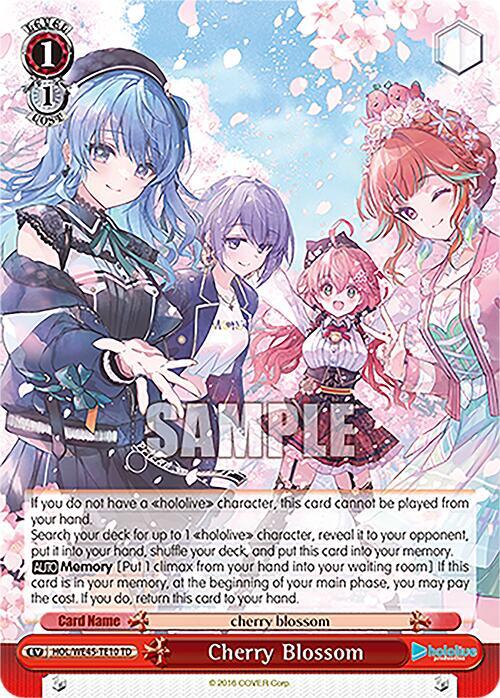 Cherry Blossom - [hololive production feat. Weiss Schwarz Ambassadors Premium Set] | Gear Gaming Fayetteville