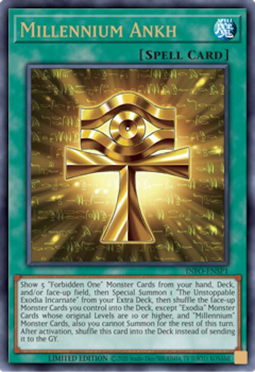 Millennium Ankh (INFO-ENSP1) [INFO-ENSP1] Secret Rare | Gear Gaming Fayetteville