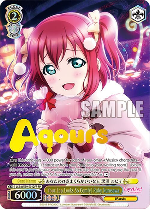 Your Lap Looks So Comfy! Ruby Kurosawa (FP) - [Love Live! School Idol Festival Series 10th Anniversary Premium Booster] | Gear Gaming Fayetteville