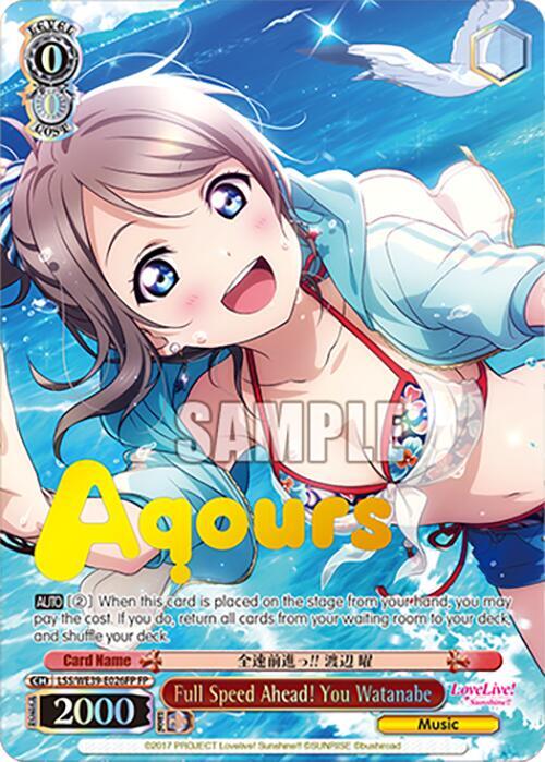 Full Speed Ahead! You Watanabe (FP) - [Love Live! School Idol Festival Series 10th Anniversary Premium Booster] | Gear Gaming Fayetteville