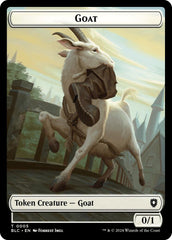 Goat // Wolf (032) Double-Sided Token [Bloomburrow Commander Tokens] | Gear Gaming Fayetteville