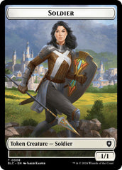 Soldier // Citizen Double-Sided Token [Bloomburrow Commander Tokens] | Gear Gaming Fayetteville