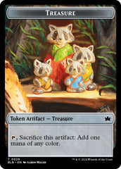 Cat // Treasure Double-Sided Token [Bloomburrow Commander Tokens] | Gear Gaming Fayetteville