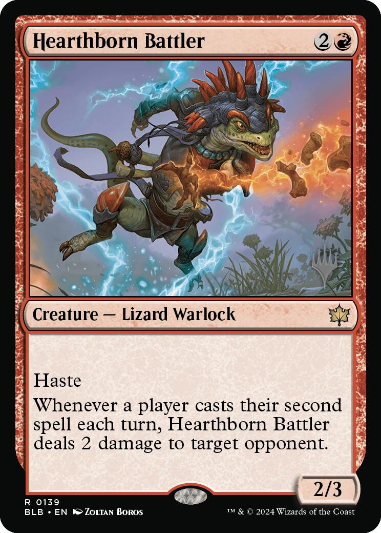 Hearthborn Battler (Promo Pack) [Bloomburrow Promos] | Gear Gaming Fayetteville