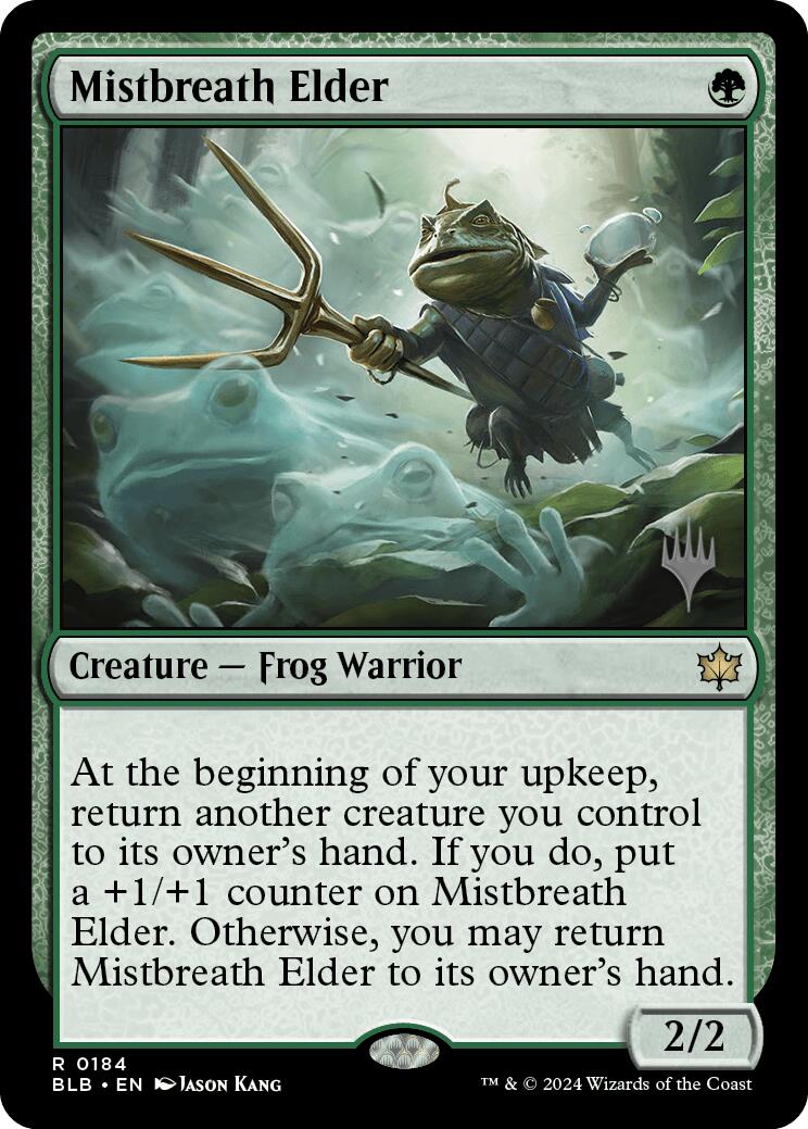 Mistbreath Elder (Promo Pack) [Bloomburrow Promos] | Gear Gaming Fayetteville