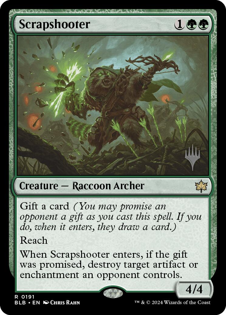 Scrapshooter (Promo Pack) [Bloomburrow Promos] | Gear Gaming Fayetteville