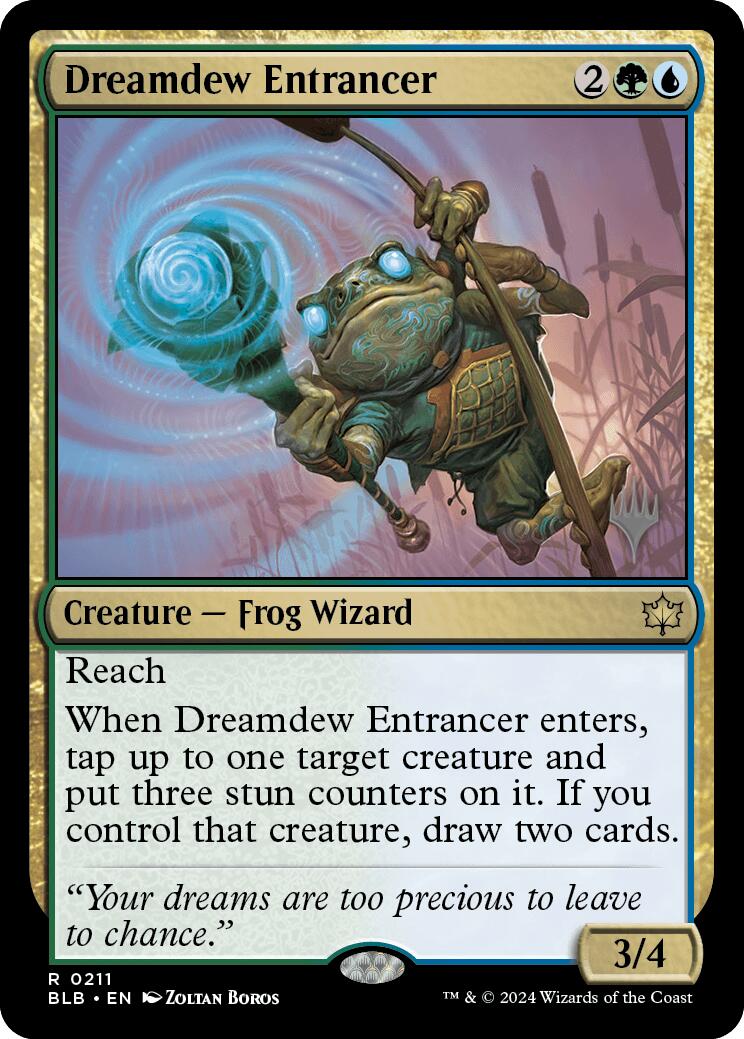 Dreamdew Entrancer (Promo Pack) [Bloomburrow Promos] | Gear Gaming Fayetteville