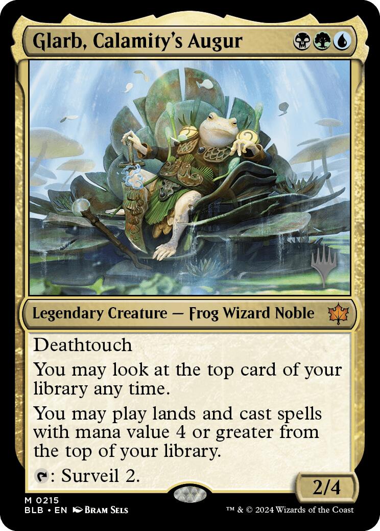 Glarb, Calamity's Augur (Promo Pack) [Bloomburrow Promos] | Gear Gaming Fayetteville