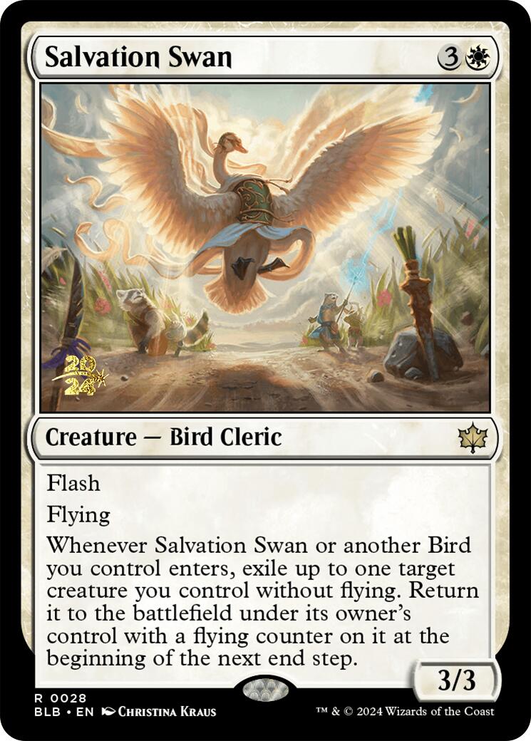 Salvation Swan [Bloomburrow Prerelease Promos] | Gear Gaming Fayetteville