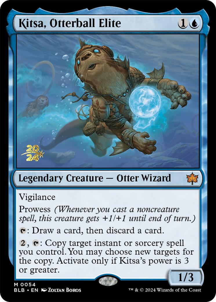 Kitsa, Otterball Elite [Bloomburrow Prerelease Promos] | Gear Gaming Fayetteville