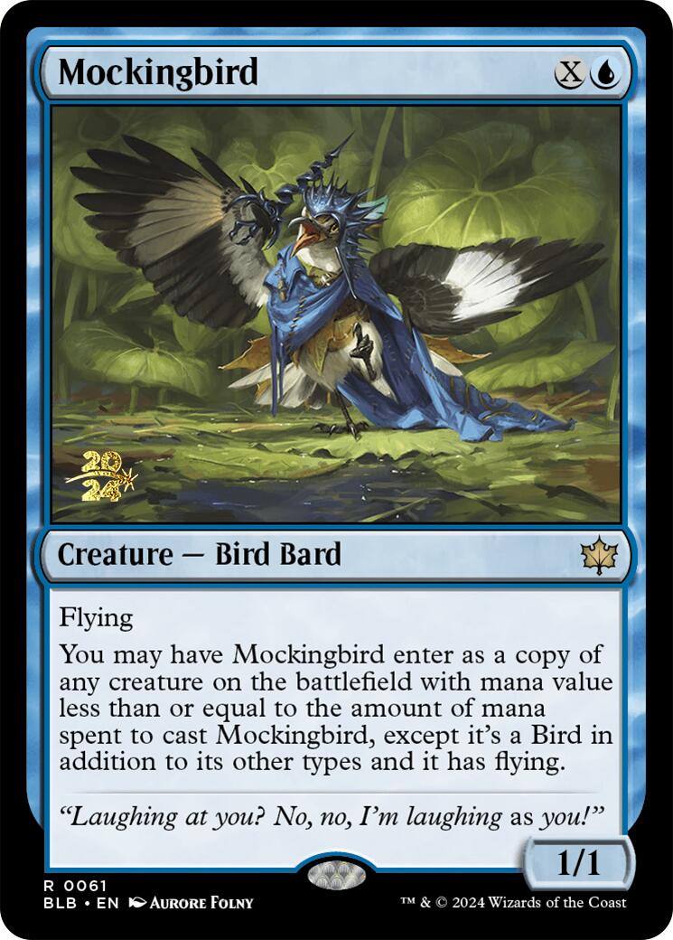 Mockingbird [Bloomburrow Prerelease Promos] | Gear Gaming Fayetteville