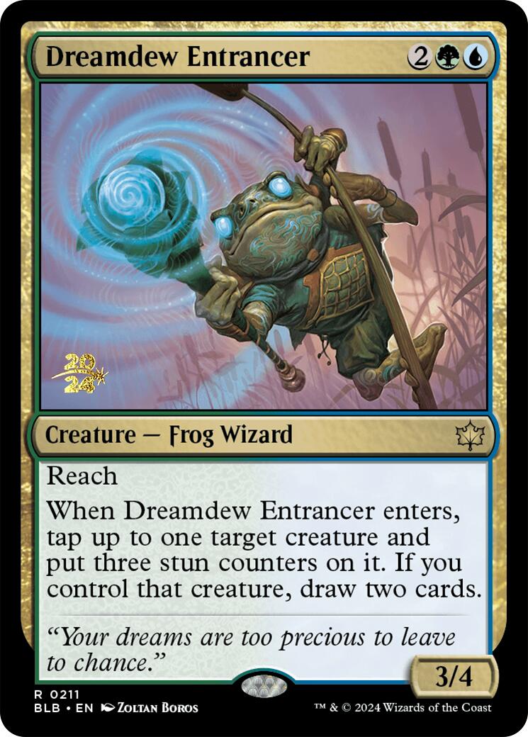 Dreamdew Entrancer [Bloomburrow Prerelease Promos] | Gear Gaming Fayetteville