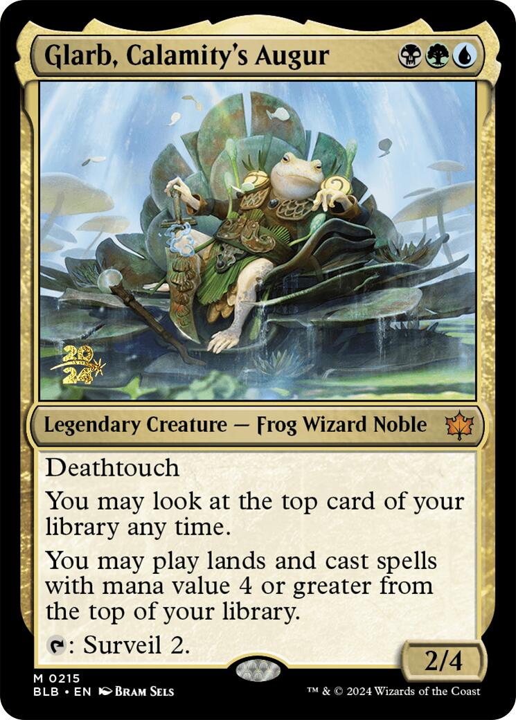 Glarb, Calamity's Augur [Bloomburrow Prerelease Promos] | Gear Gaming Fayetteville