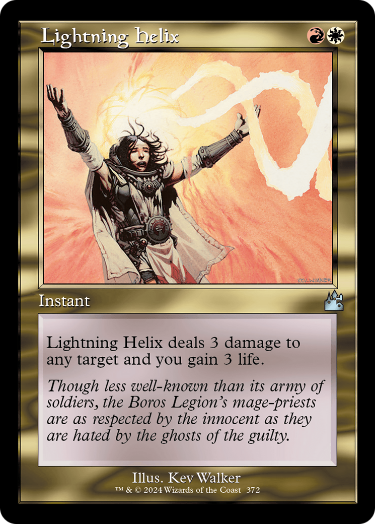 Lightning Helix (Retro Frame) [Ravnica Remastered] | Gear Gaming Fayetteville