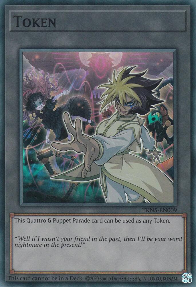 Token: Quattro & Puppet Parade [TKN5-EN009] Super Rare | Gear Gaming Fayetteville