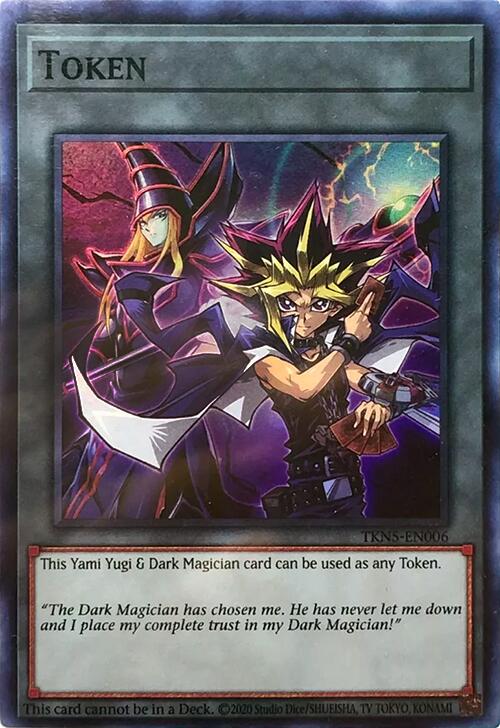 Token: Yami Yugi & Dark Magician [TKN5-EN006] Super Rare | Gear Gaming Fayetteville