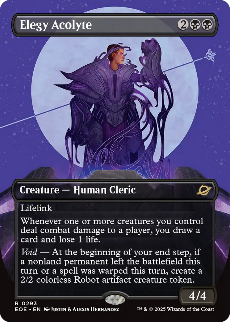 Elegy Acolyte (Borderless) [Edge of Eternities] | Gear Gaming Fayetteville