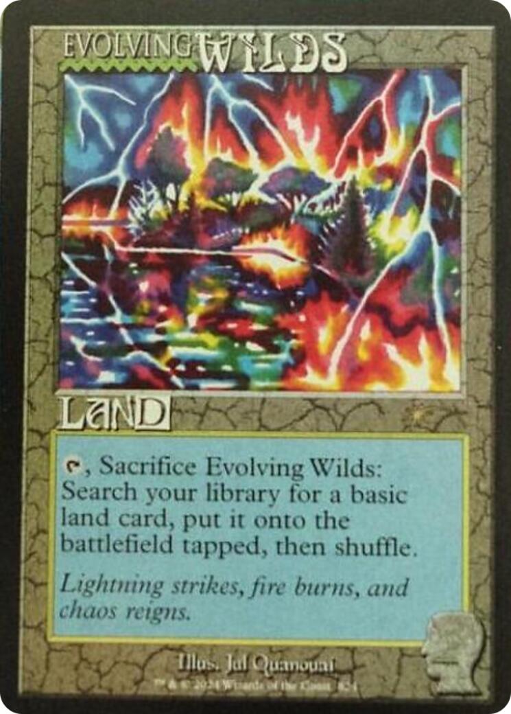 Evolving Wilds (Rainbow Foil) [Secret Lair Drop Series] | Gear Gaming Fayetteville